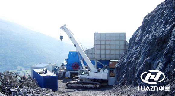 1000t/h 建筑骨料粗碎破碎生產線